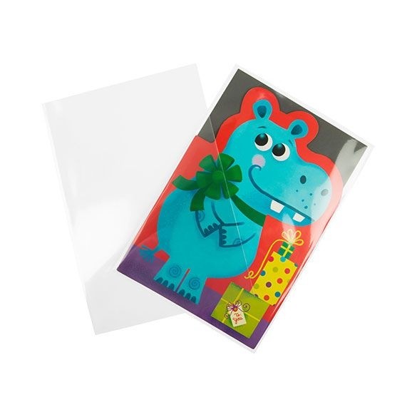 Plastic Zakken 14,3x21cm Transparant (100 stuks) [B58NF]