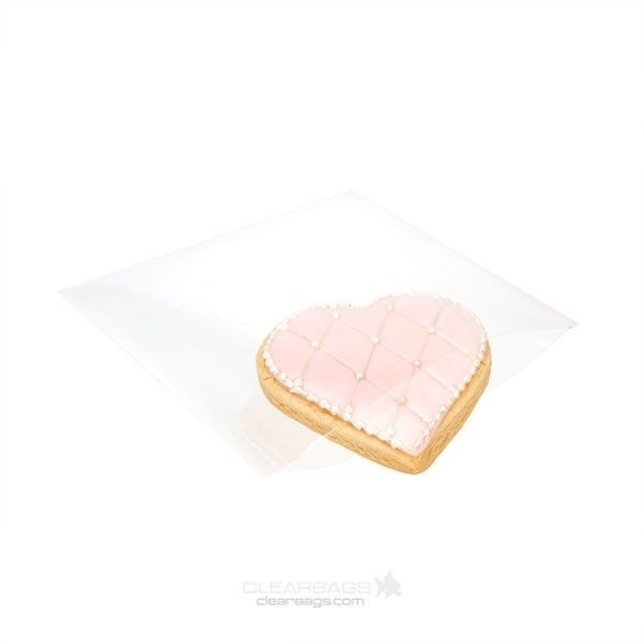 Plastic Zakken 13,2x12,9cm Transparant (100 stuks) [B5X5SNF]