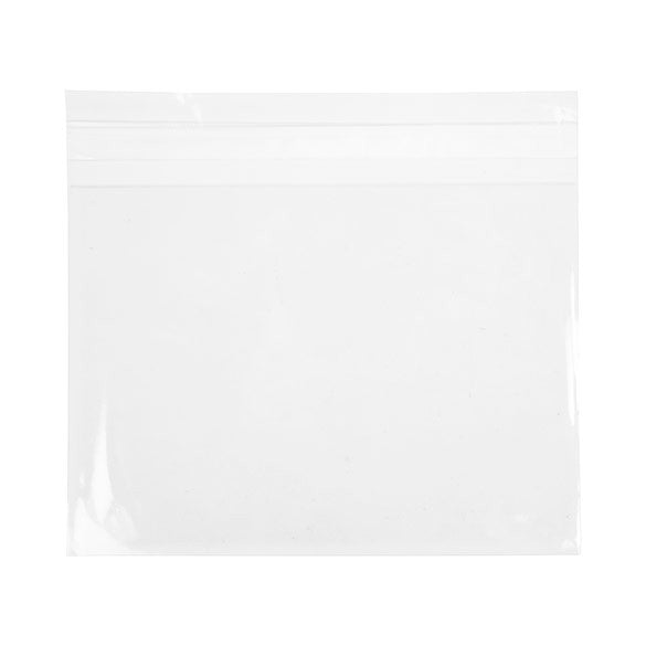 Plastic Zakken 20x14,6cm Transparant en Hersluitbaar (100 stuks) [B5XL]