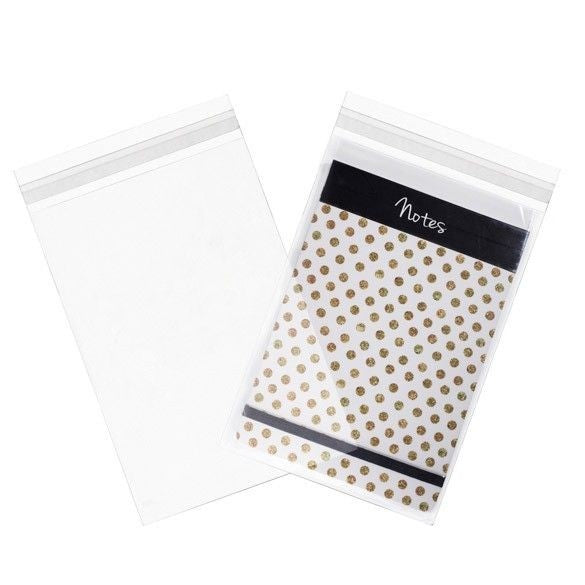 Plastic Zakken 15,7x22,9cm Transparant en Hersluitbaar (100 stuks) [B69S]