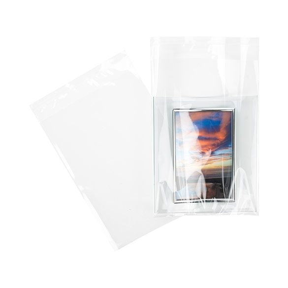 Plastic Zakken 19,5x26,7cm Transparant en Hersluitbaar (100 stuks) [B710M]