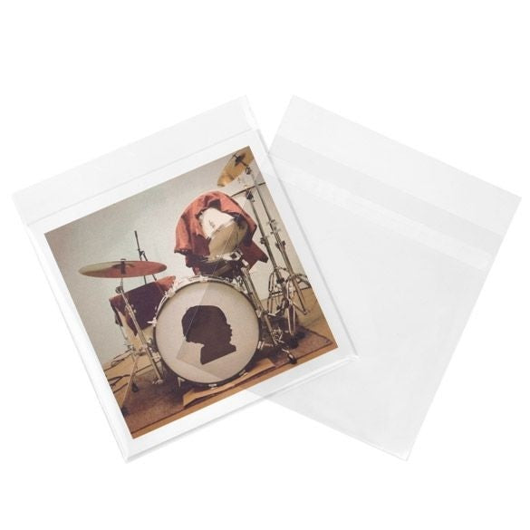 Plastic Zakken 18,9x18,4cm Transparant en Hersluitbaar (100 stuks) [B77PC]