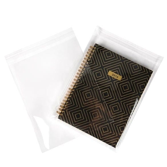 Plastic Zakken 19x23,5cm Transparant en Hersluitbaar (100 stuks) [B79]