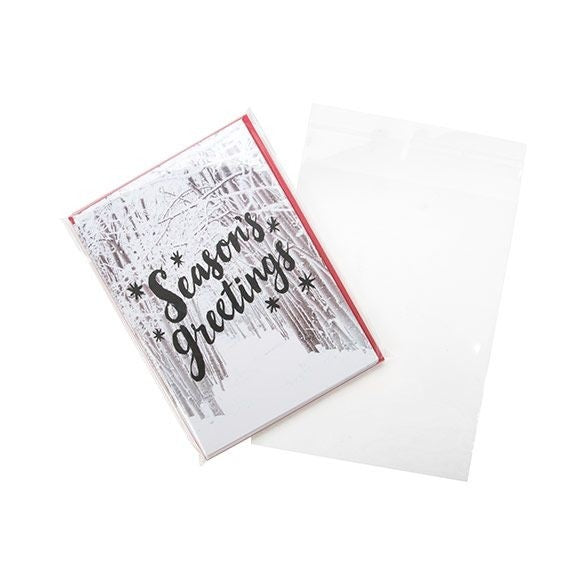 Plastic Zakken 14,8x19,1cm Transparant en Hersluitbaar (100 stuks) [B7B2]