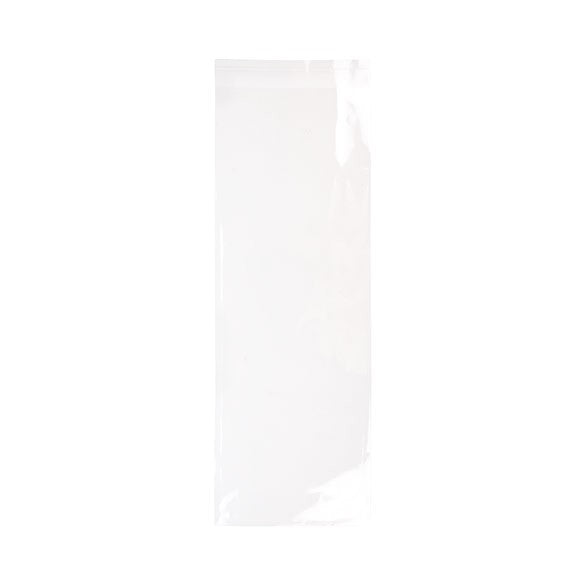 Plastic Zakken 21,4x61,6cm Transparant en Hersluitbaar (100 stuks) [B824]