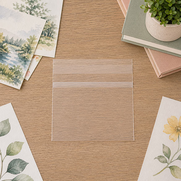 Plastic Zakken 22,7x14,7cm Transparant en Hersluitbaar (100 stuks) [B9X5PC]
