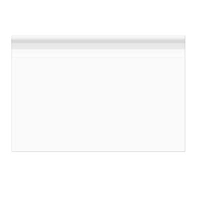 Plastic Zakken 105,3x69,2cm Transparant en Hersluitbaar (100 stuks) [B4127]
