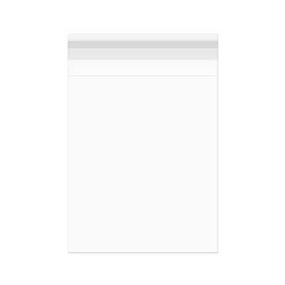 Plastic Zakken 21x25,7cm Transparant en Hersluitbaar (100 stuks) [B108S]