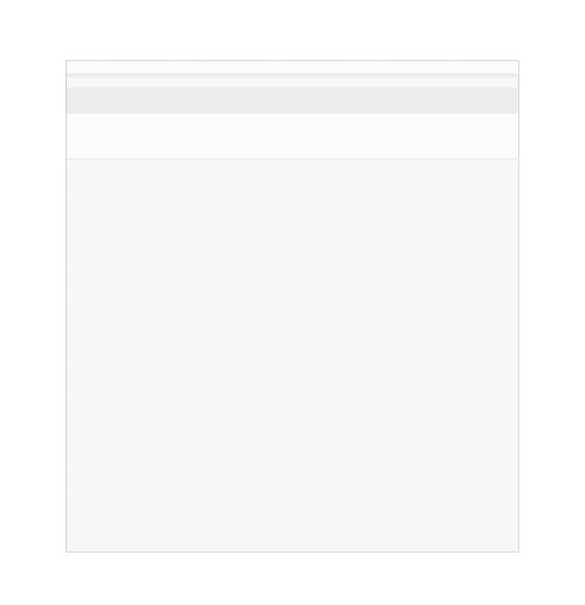 Plastic Zakken 34,1x61,6cm Transparant en Hersluitbaar (100 stuks) [B1340]