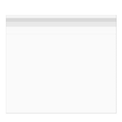 Plastic Zakken 30,5x42,1cm Transparant en Hersluitbaar (100 stuks) [BA3]