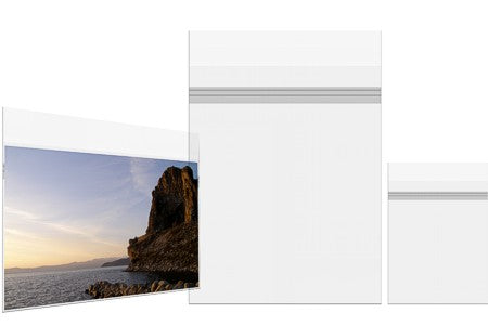 Plastic Zakken 30,5x42,1cm Transparant en Hersluitbaar (100 stuks) [BA3PC]