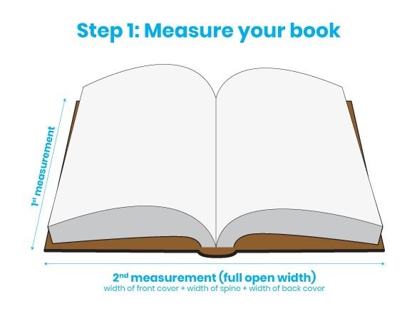 Boekenkaft Folie 20,3x35,6cm (25 stuks) [BC8]