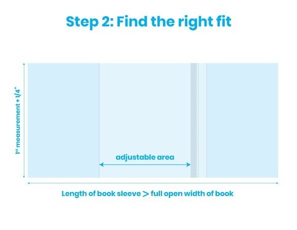 Boekenkaft Folie 19,1x38,1cm (25 stuks) [BC71H]