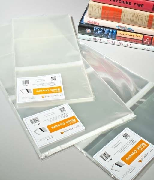 Boekenkaft Folie 24,8x50,2cm (25 stuks) [BC93Q]