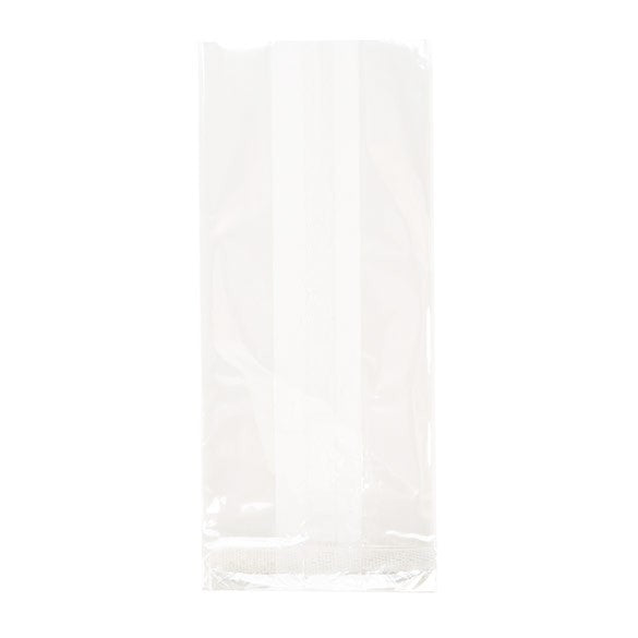 Zakken milieuvriendelijk ECO 10,2x6,4x24,2cm met zijvouw Voedselveilig (100 stuks) [BGB2]