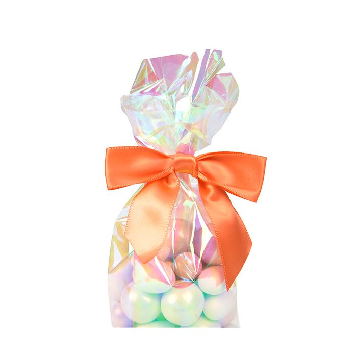 Strikken Voorgestrikt Oranje 8,9 cm (25 Stuks) [BOWOR]