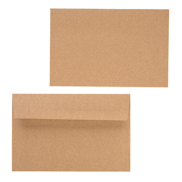 Enveloppen Bruin 22,2x14,6cm (50 stuks) [EB40]