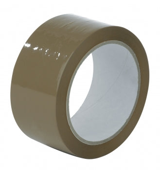 Tape bruin 48 mm PP acryl 25 my 36 rollen [ATB-36]