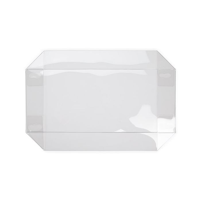Deksel Vouwbaar en Kristalhelder 12,9x3,8x30,9 cm Transparant (25 Stuks) [BT12]