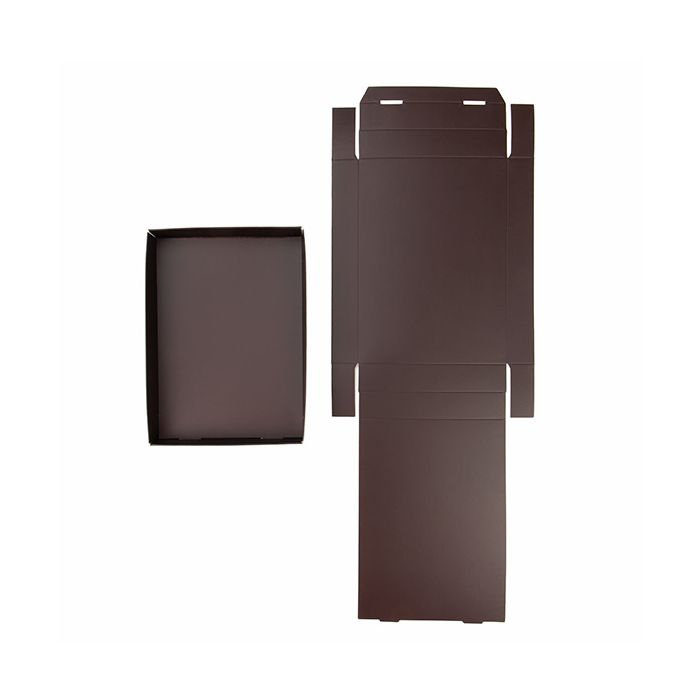 Kraft Doosje Chocolade Bruin 13,7x2,5x19,1 cm (25 Stuks) [CB15]