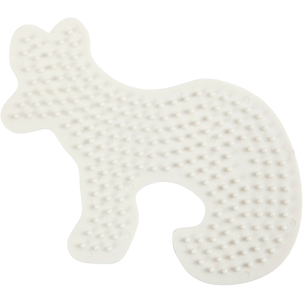 NABBI BioBeads Pegboard, Fox, size 9,5x13,4 cm, medium