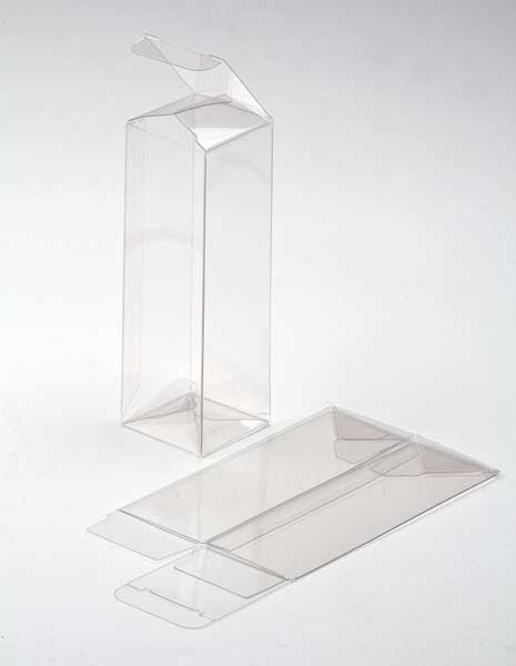 Plastic Doosjes 5,1x5,1x15,2cm Autolock Bodem (25 stuks) [PLB137]