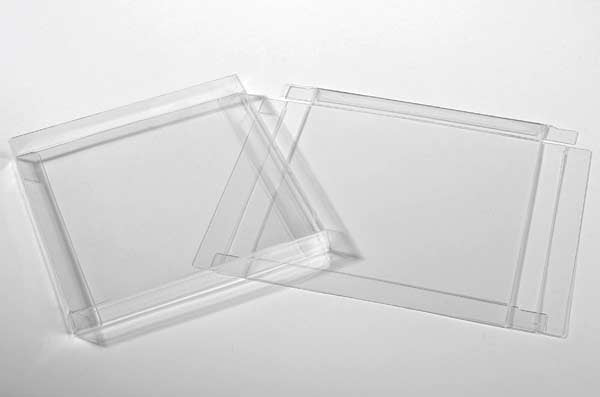 Plastic Doosjes 14,9x1,6x14,9cm Kristalhelder (25 stuks) [FB190]
