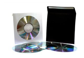 Papieren CD-DVD hoesje 12,5x12,5cm (50 stuks) [CDS1]