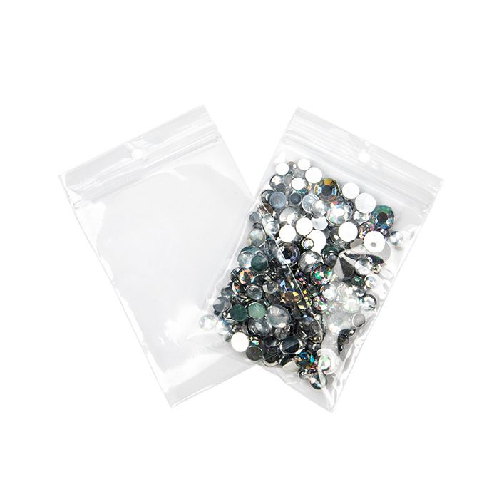 Gripzakken Met Rond Ophanggat 7,6x10,2 cm (100 Stuks) [CEZR34]