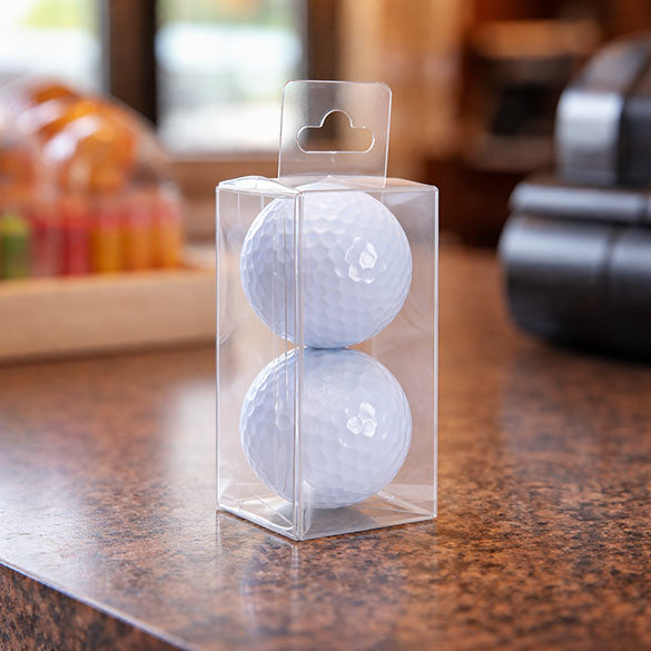 Plastic Doosjes 4,3x4,3x8,6cm Kristalhelder met Hanger in het midden (25 stuks) [CHFB323]