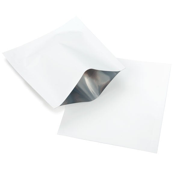 Plastic Zakken Wit 9x9,5cm Sealbaar permanente Sluiting (100 stuks) [CRB2W]