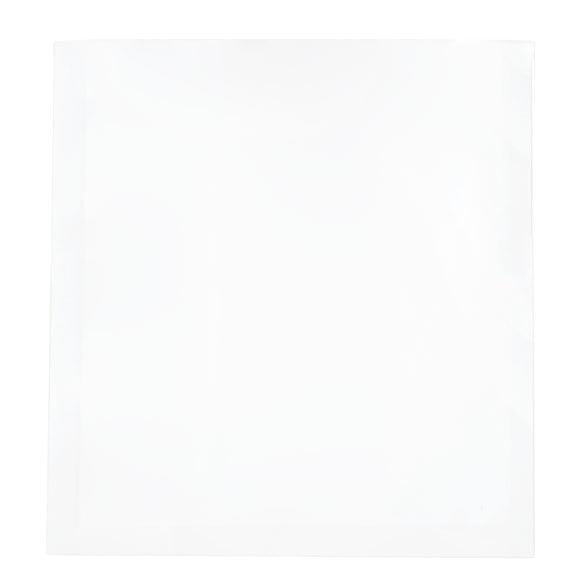 Plastic Zakken Wit 9x9,5cm Sealbaar permanente Sluiting (100 stuks) [CRB2W]