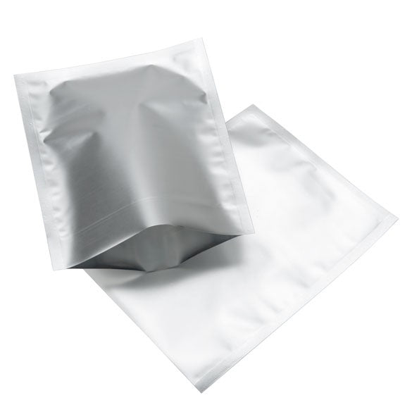 Plastic Zakken Zilver 10,2x12,7cm Sealbaar permanente Sluiting (100 stuks) [CRB3S]
