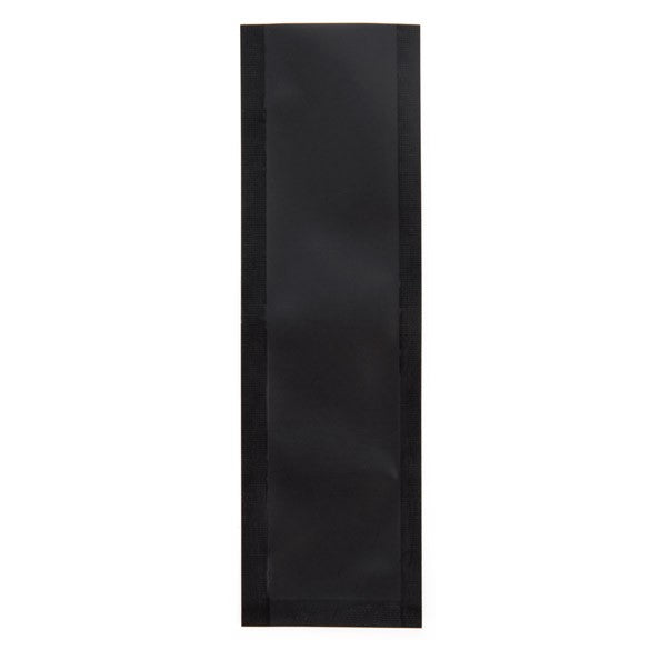 Plastic Zakken Mat Zwart 3,8x12,7cm Sealbaar permanente Sluiting (100 stuks) [CRB5B]