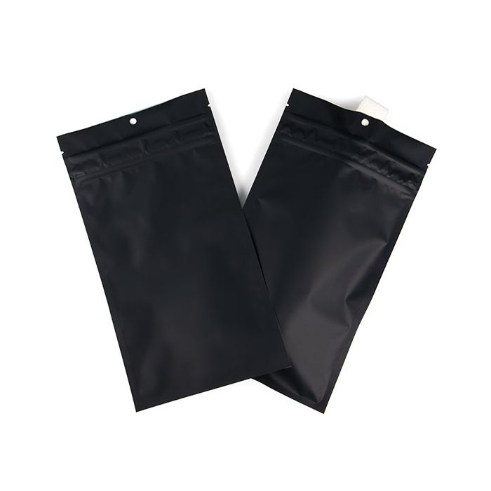 Kinderveilige Gripzakken Mat Zwart 12.7 x20.8 cm (100 stuks) [CRHZB6MB]