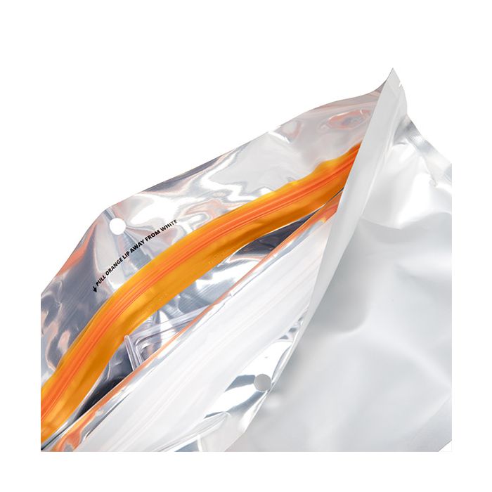 Kinderveilige Zakken Matte Zilver 22,9x6,2x15,2cm (100 Stuks) [CRP96MS]