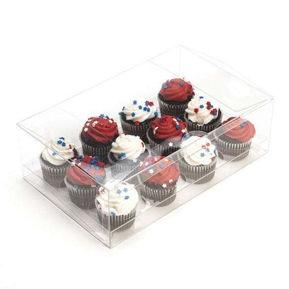 Cupcake Dozen voor 12 mini cupcakes of muffins 24.1x15.2x7.6cm (100 Stuks) [CBS178]
