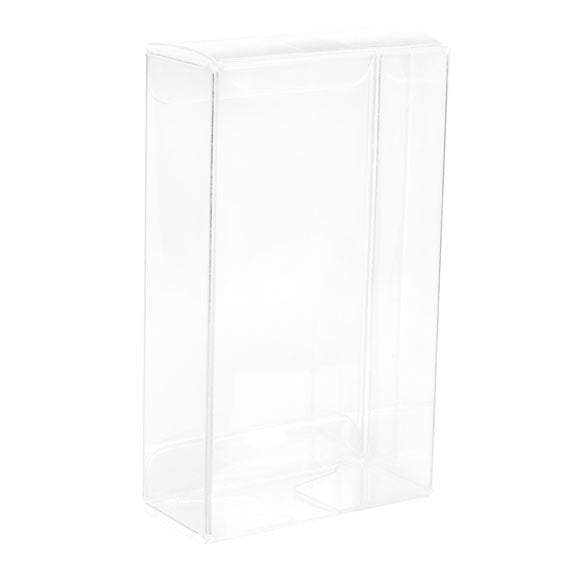 Plastic Doosjes 5,4x2,5x9,2cm Kristalhelder (25 stuks) [FB91]