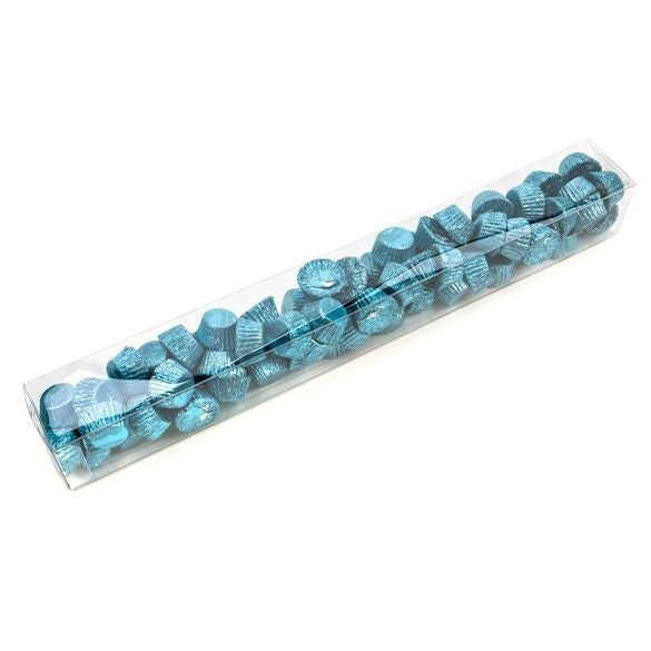 Plastic Doosjes 5,2x5,2x43,2cm Kristalhelder met Autolock Bodem (25 stuks) [FPLB350]