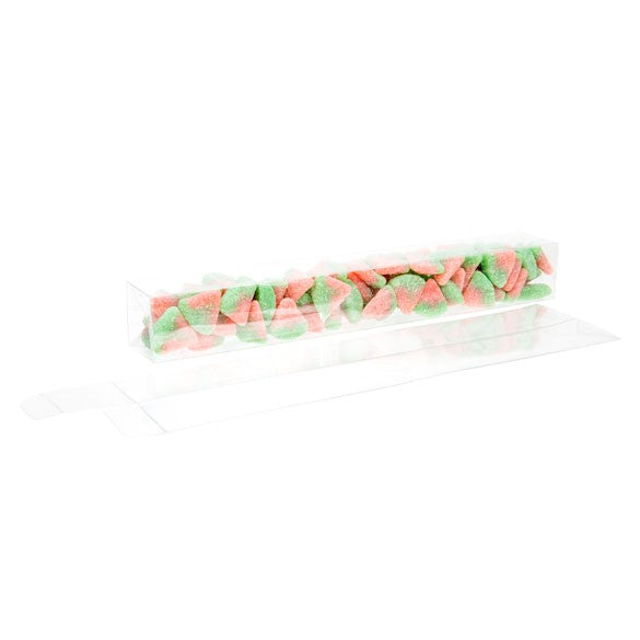 Plastic Doosjes 4x4x30,6cm Autolock Bodem (25 stuks) [PLB143]