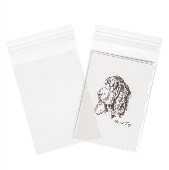Plastic Zakken 9,5x13+4cm Kristalhelder en Hersluitbaar (100 stuks) [B3X5]