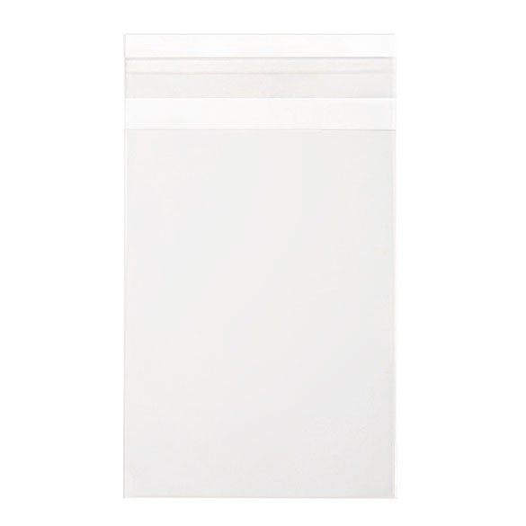 Plastic Zakken 9,5x13+4cm Kristalhelder en Hersluitbaar (100 stuks) [B3X5]