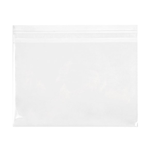 Plastic Zakken 23,5x15,9cm Transparant en Hersluitbaar (100 stuks) [B69]