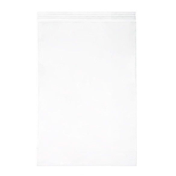 Plastic Zakken 46,8x61,6cm Transparant en Hersluitbaar (250 stuks) [VL18]