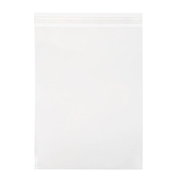 Plastic Zakken 51,9x61,6cm Transparant en Hersluitbaar (250 stuks) [VL20]