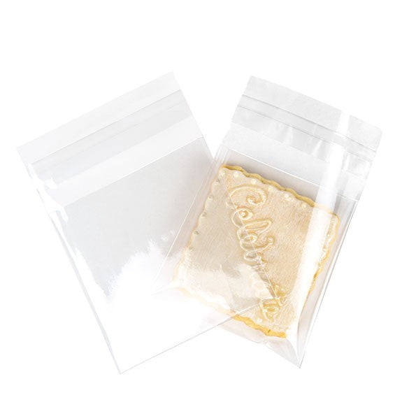 Plastic Zakken 8,3x8,3cm Transparant en Hersluitbaar (250 stuks) [VL33]