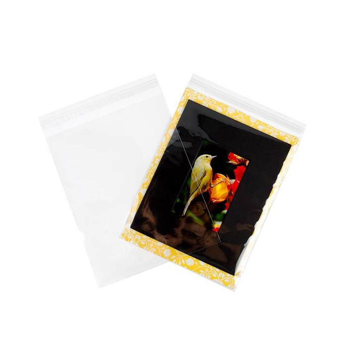 Plastic Bags 22.7x28.6cm Transparent Peel and Seal(250 pieces)