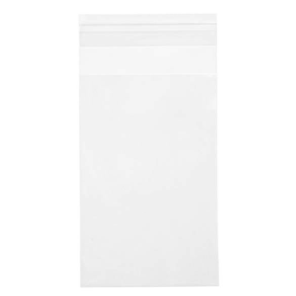 Plastic Zakken 8,5x13cm Transparant en Hersluitbaar (100 stuks) [B3]