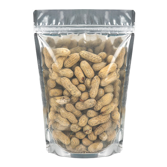 Stazakken Transparant/Goud 17,8x9,8x25,2cm | 283 gram (100 stuks) [ZBGG69]