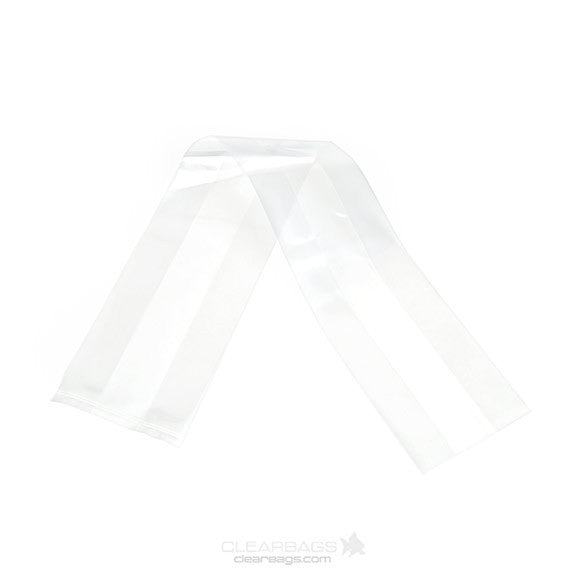 Plastic Zakken 7,6x5,1x45,7cm met zijvouw (100 stuks) [GB13]